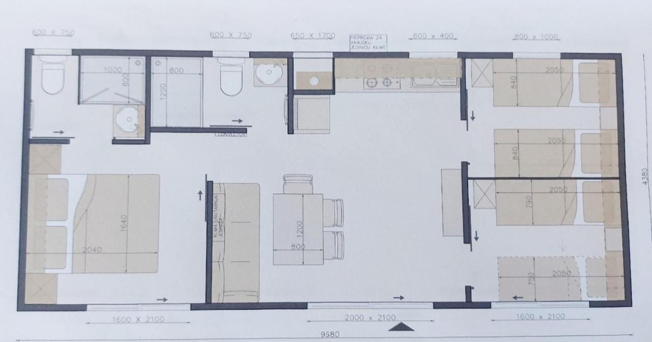 Mobile Home Mar Vista Selce Extérieur photo
